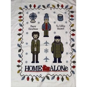 Christmas Shirt Home Alone T-Shirt Adult XL Cross Stitch Graphic Century Studio